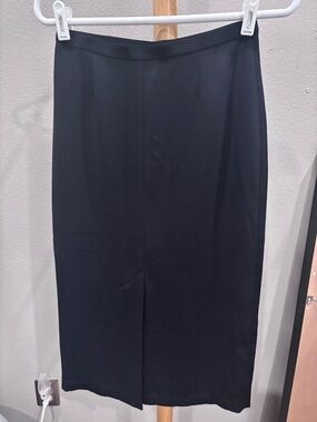 Classic Black Pencil Skirt